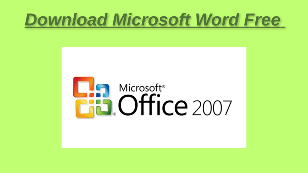 microsoft word free download