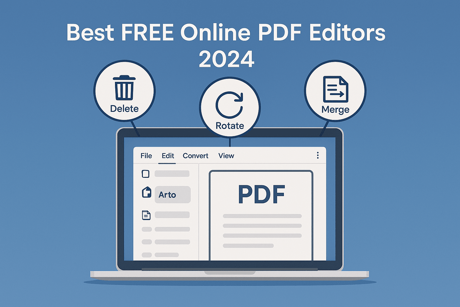 Read more about the article Best Free Online PDF Editor Tools 2025 – Page Edit, Merge & Download