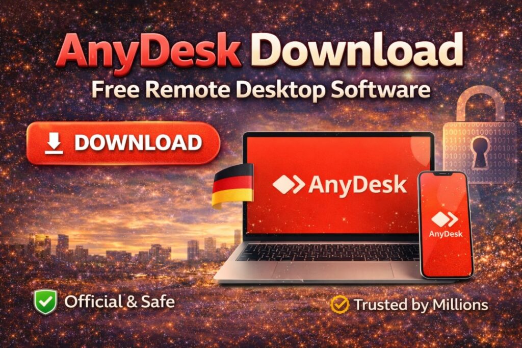 AnyDesk download free remote desktop software official and safe