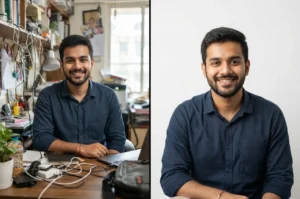 Read more about the article फोटो का बैकग्राउंड हटाएँ Online फ्री — सफ़ेद, नीला या पारदर्शी (Background Remover)